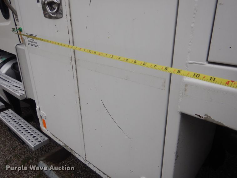 image for item HX9005 2014 Freightliner 108SD  Crew Cab utility truck with crane