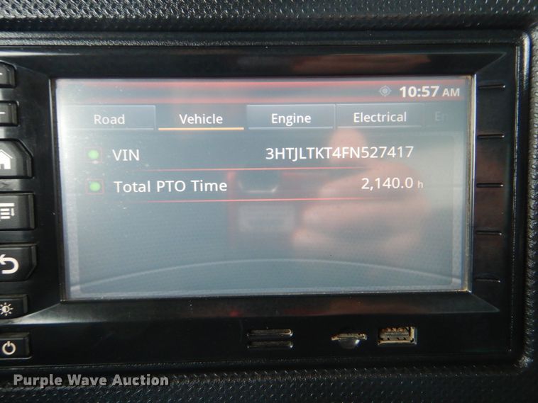 image for item HX9008 2015 Caterpillar CT660  vacuum truck