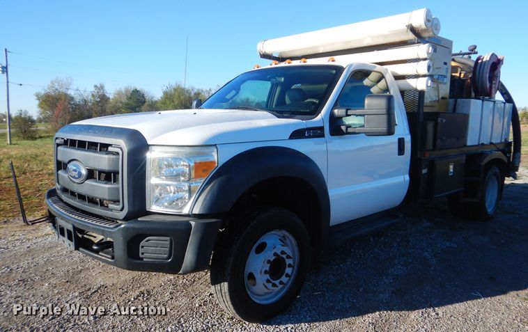 image for item HX9015 2012 Ford F550 Super Duty XLT  vacuum truck