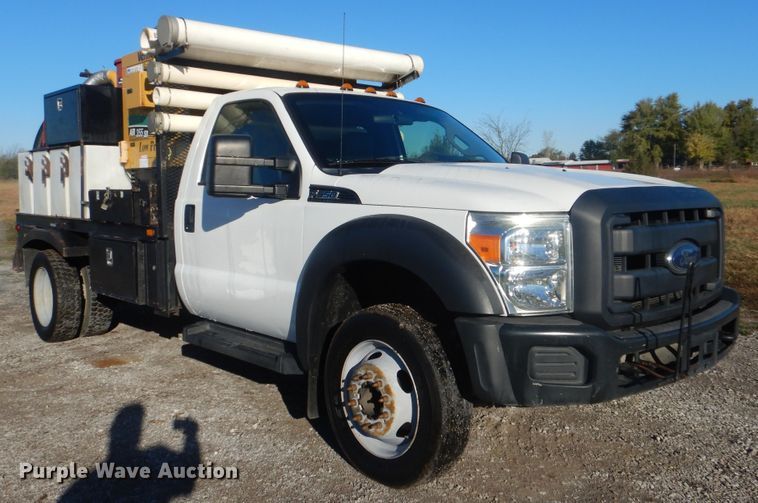 image for item HX9015 2012 Ford F550 Super Duty XLT  vacuum truck