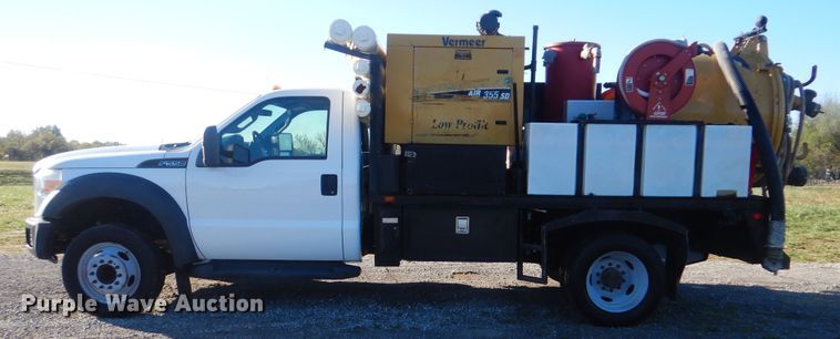image for item HX9015 2012 Ford F550 Super Duty XLT  vacuum truck
