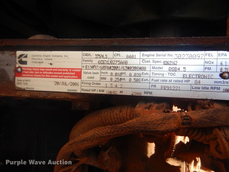 image for item HX9023 2006 SkyTrak 8042  telehandler