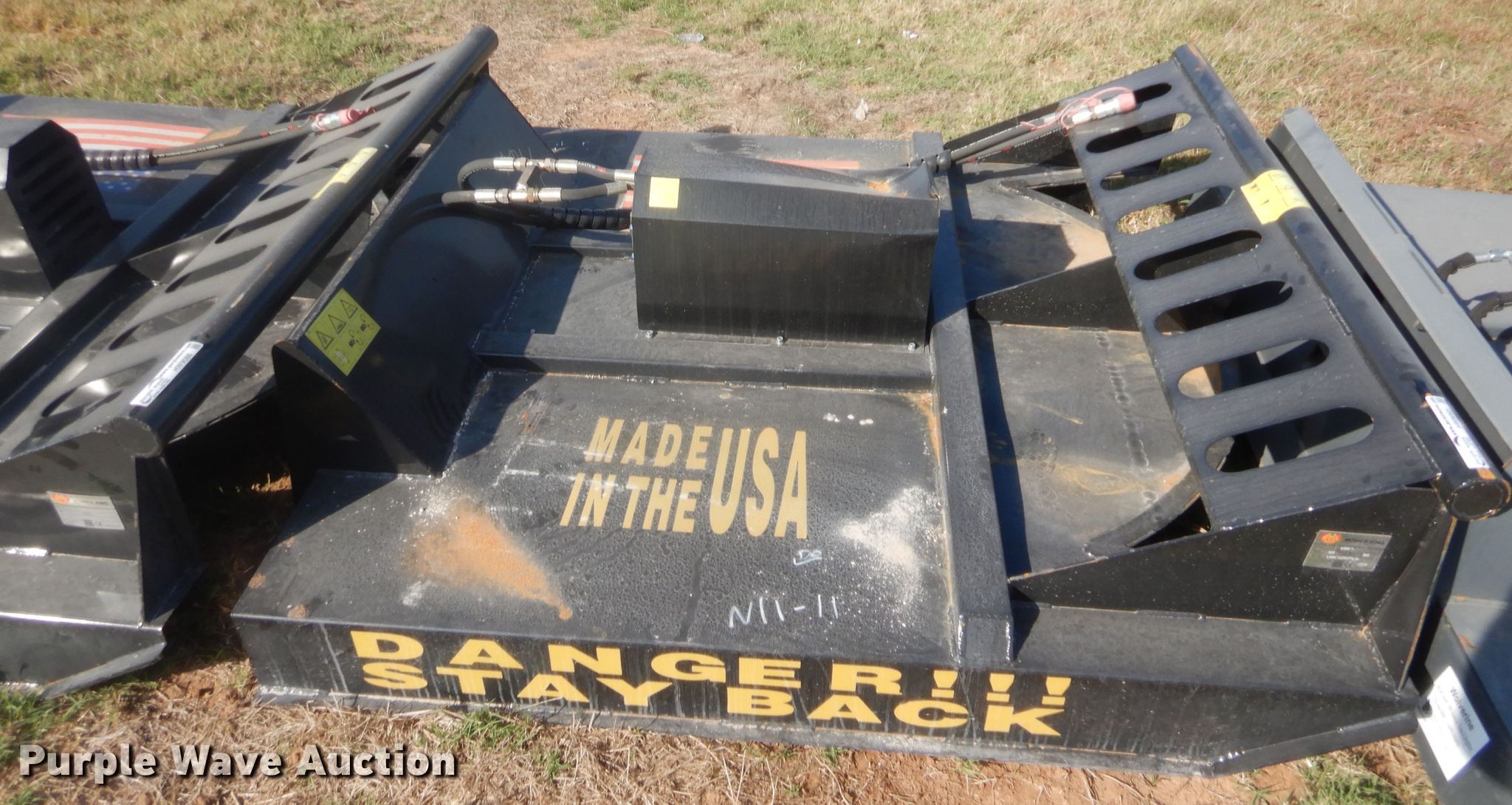 2020 Mower King SSRC72 skid steer rotary mower in El Reno, OK Item