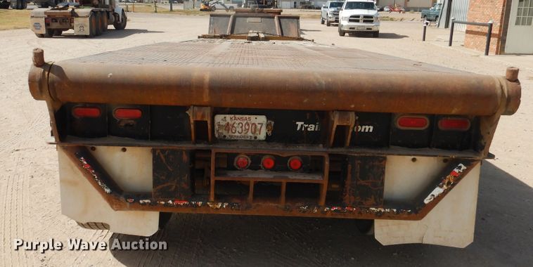 image for item DG8273 2006 Trail-Eze TE100-0F50D drop deck equipment trailer