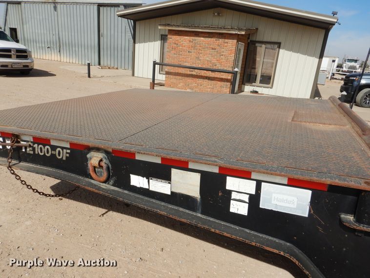 image for item DG8273 2006 Trail-Eze TE100-0F50D drop deck equipment trailer