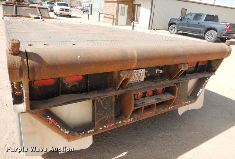 image for item DG8273 2006 Trail-Eze TE100-0F50D drop deck equipment trailer