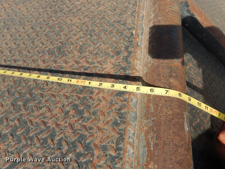 image for item DG8273 2006 Trail-Eze TE100-0F50D drop deck equipment trailer