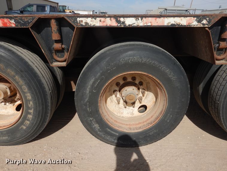 image for item DG8273 2006 Trail-Eze TE100-0F50D drop deck equipment trailer