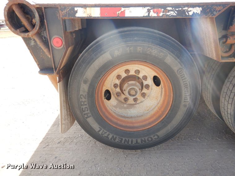 image for item DG8273 2006 Trail-Eze TE100-0F50D drop deck equipment trailer