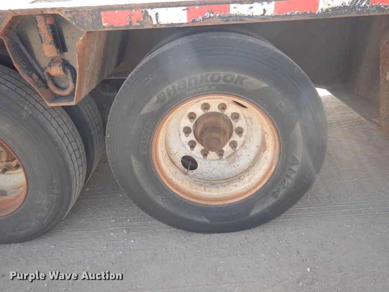 image for item DG8273 2006 Trail-Eze TE100-0F50D drop deck equipment trailer