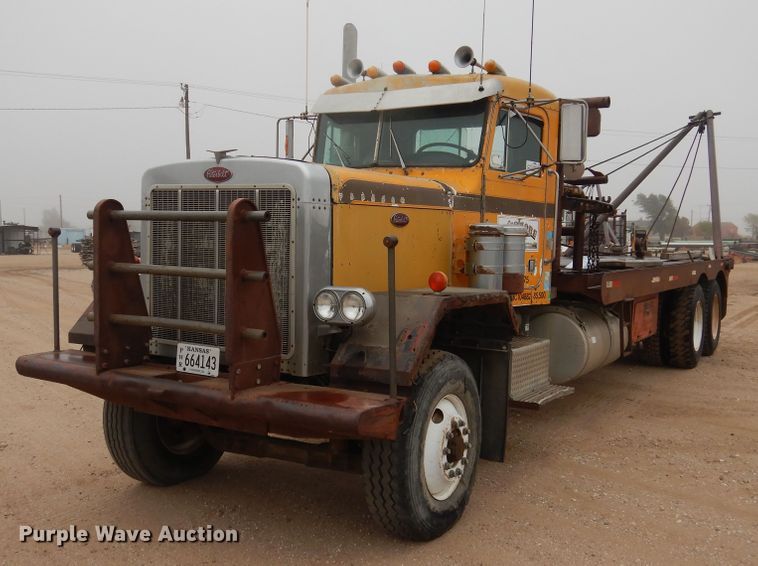 image for item DG8274 1980 Peterbilt 353  winch truck