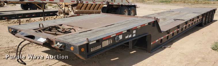 image for item DG8276 2007 Doonan 532DD12RC drop deck equipment trailer