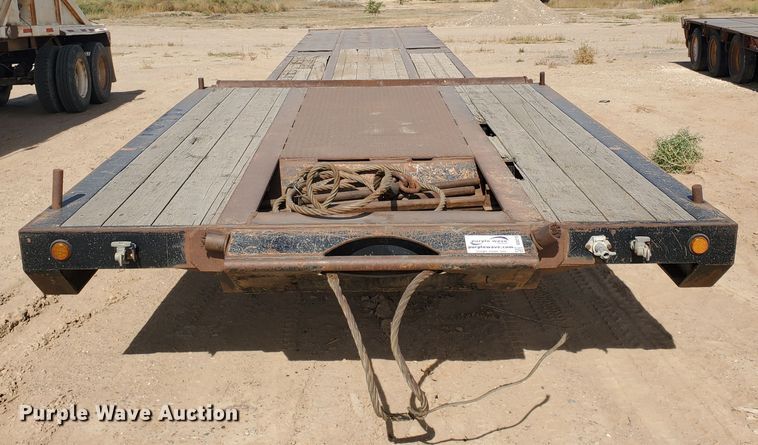 image for item DG8276 2007 Doonan 532DD12RC drop deck equipment trailer