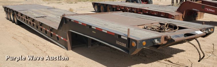 image for item DG8276 2007 Doonan 532DD12RC drop deck equipment trailer