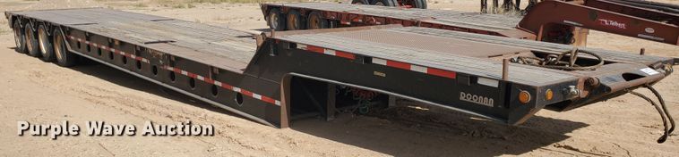 image for item DG8276 2007 Doonan 532DD12RC drop deck equipment trailer