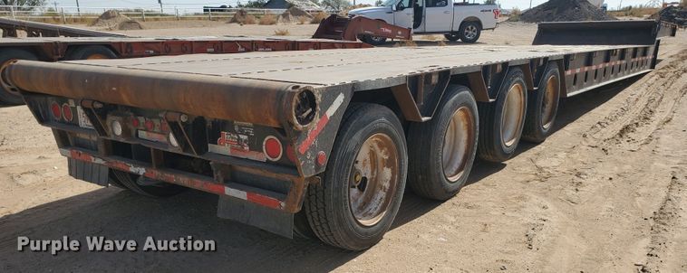 image for item DG8276 2007 Doonan 532DD12RC drop deck equipment trailer