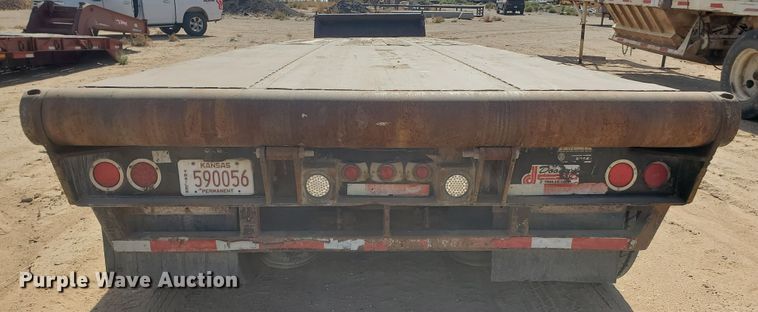 image for item DG8276 2007 Doonan 532DD12RC drop deck equipment trailer