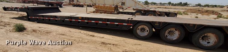 image for item DG8276 2007 Doonan 532DD12RC drop deck equipment trailer