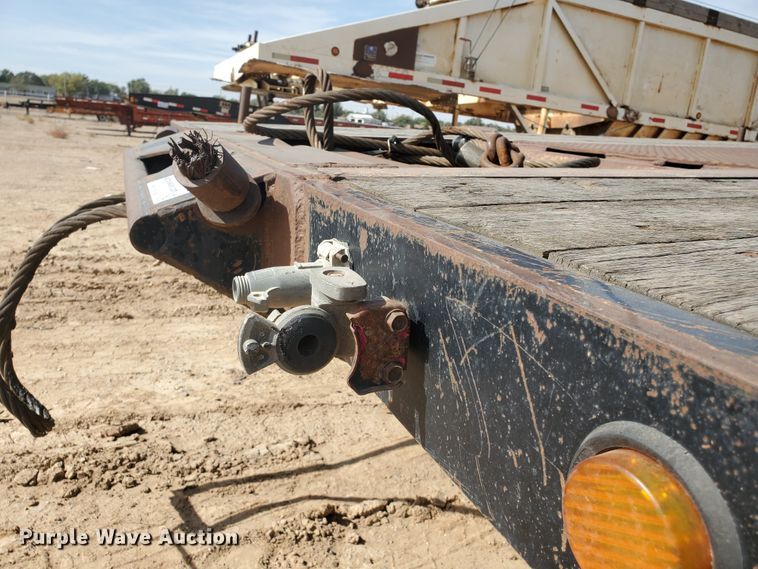 image for item DG8276 2007 Doonan 532DD12RC drop deck equipment trailer