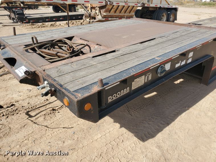 image for item DG8276 2007 Doonan 532DD12RC drop deck equipment trailer