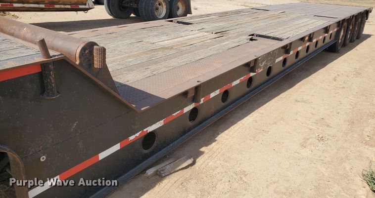 image for item DG8276 2007 Doonan 532DD12RC drop deck equipment trailer