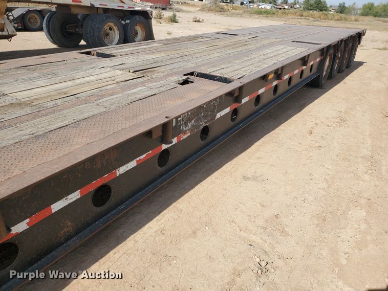 image for item DG8276 2007 Doonan 532DD12RC drop deck equipment trailer