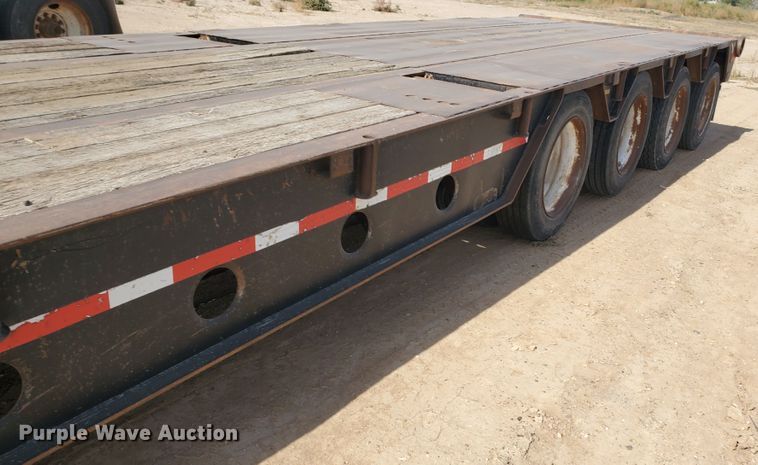 image for item DG8276 2007 Doonan 532DD12RC drop deck equipment trailer