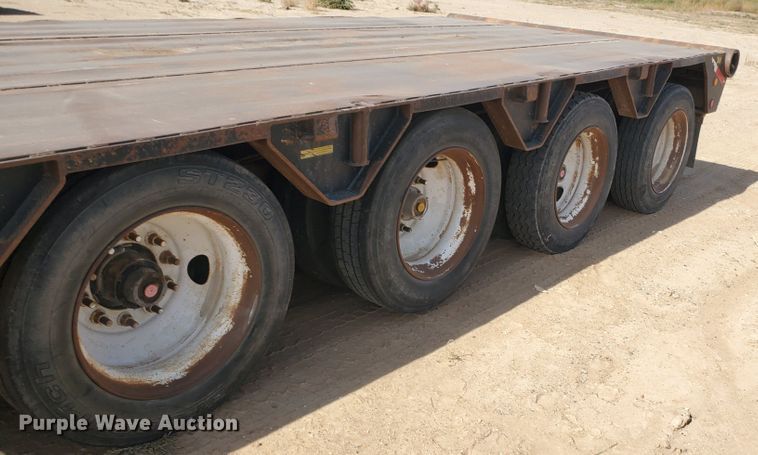 image for item DG8276 2007 Doonan 532DD12RC drop deck equipment trailer