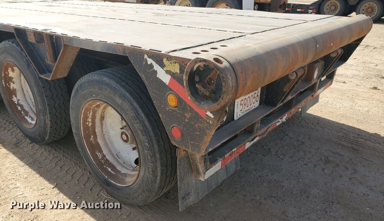 image for item DG8276 2007 Doonan 532DD12RC drop deck equipment trailer