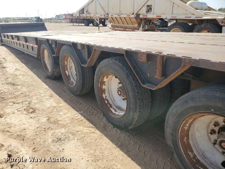 image for item DG8276 2007 Doonan 532DD12RC drop deck equipment trailer