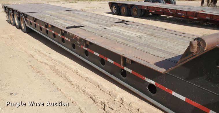 image for item DG8276 2007 Doonan 532DD12RC drop deck equipment trailer