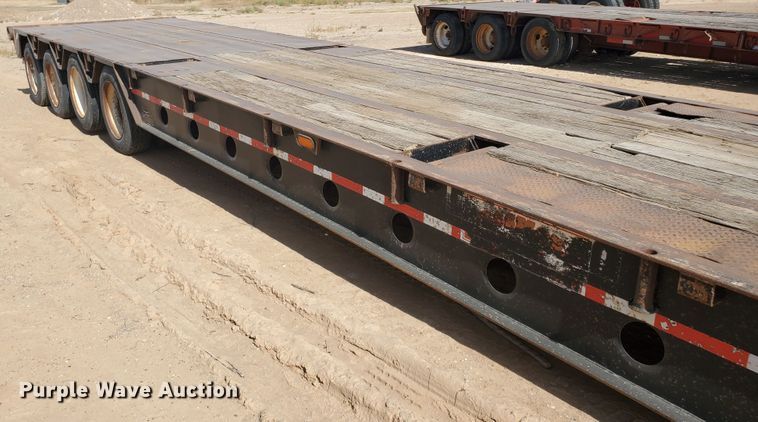 image for item DG8276 2007 Doonan 532DD12RC drop deck equipment trailer