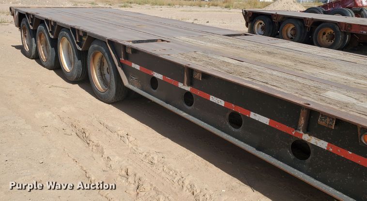 image for item DG8276 2007 Doonan 532DD12RC drop deck equipment trailer