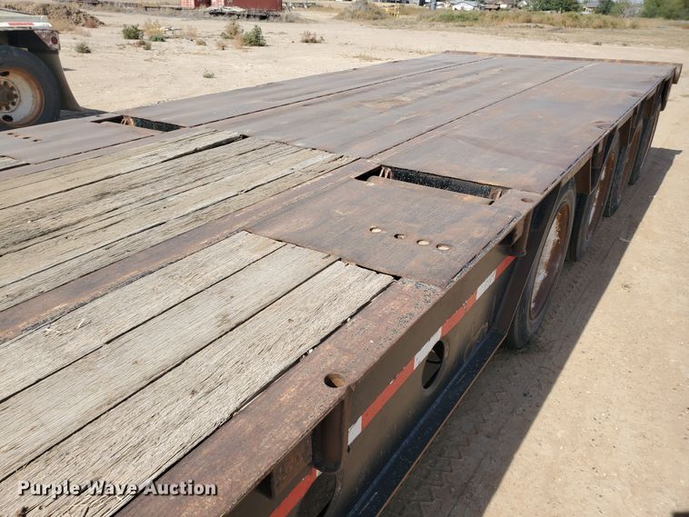 image for item DG8276 2007 Doonan 532DD12RC drop deck equipment trailer