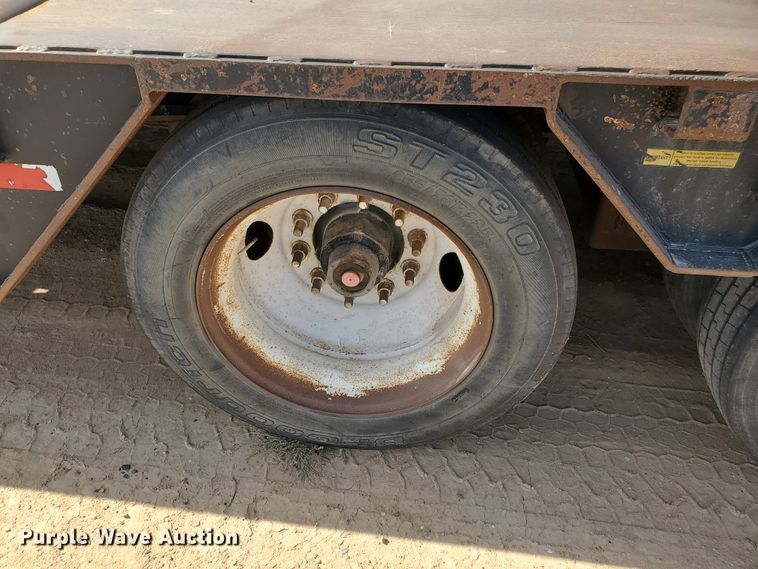 image for item DG8276 2007 Doonan 532DD12RC drop deck equipment trailer