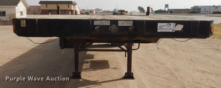image for item DG8279 1994 Fontaine FTW-5-8048WSAW flatbed trailer