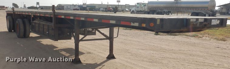 image for item DG8279 1994 Fontaine FTW-5-8048WSAW flatbed trailer