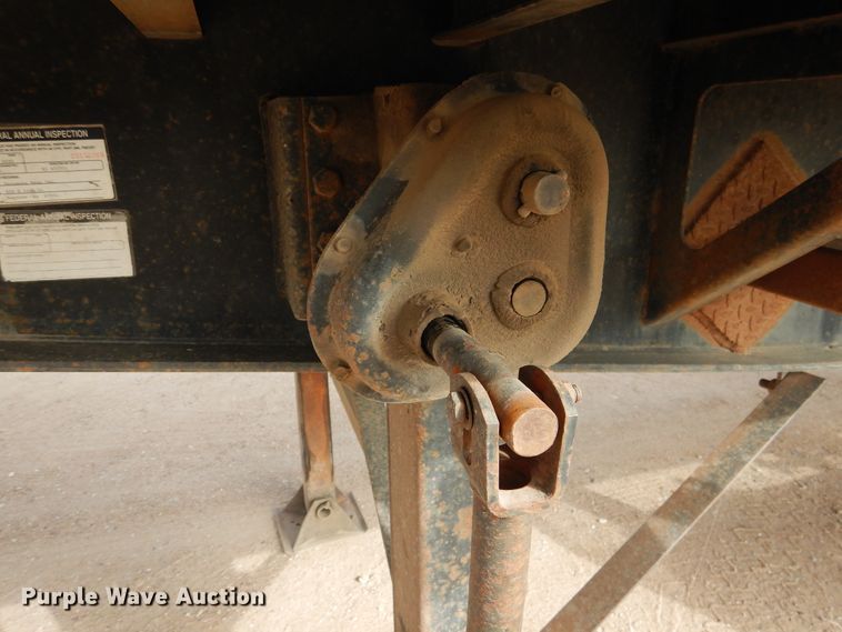 image for item DG8279 1994 Fontaine FTW-5-8048WSAW flatbed trailer