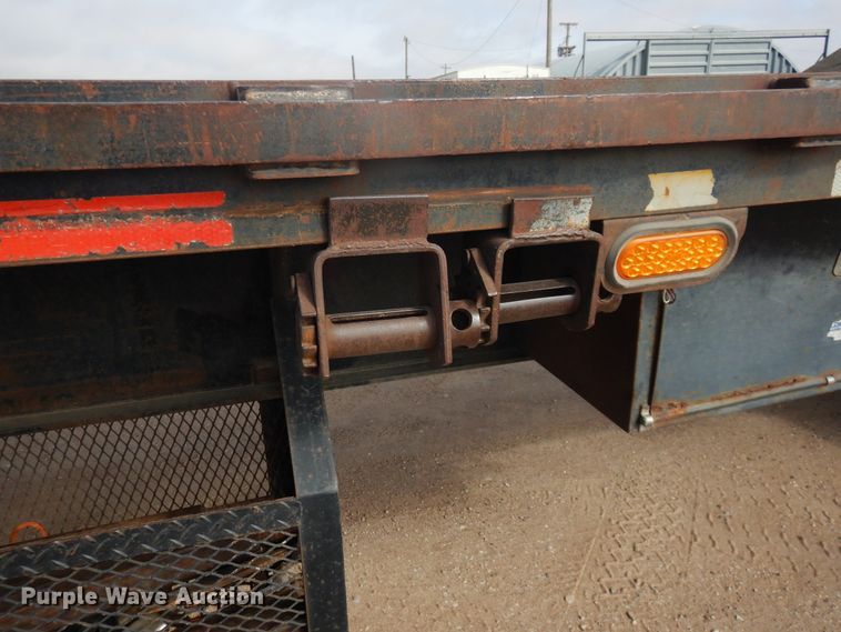 image for item DG8279 1994 Fontaine FTW-5-8048WSAW flatbed trailer
