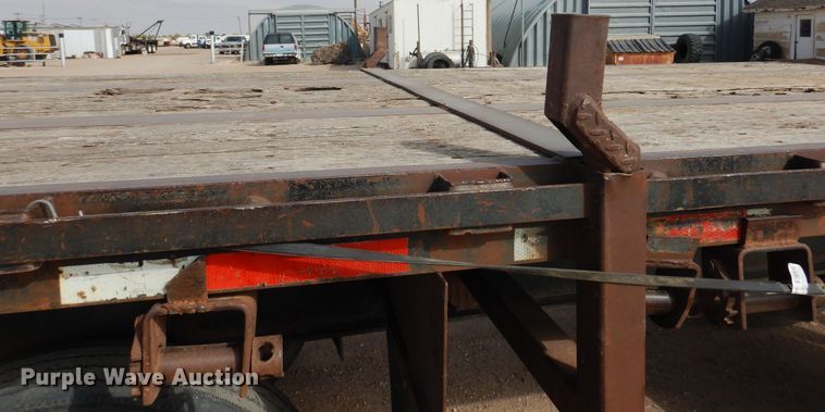 image for item DG8279 1994 Fontaine FTW-5-8048WSAW flatbed trailer