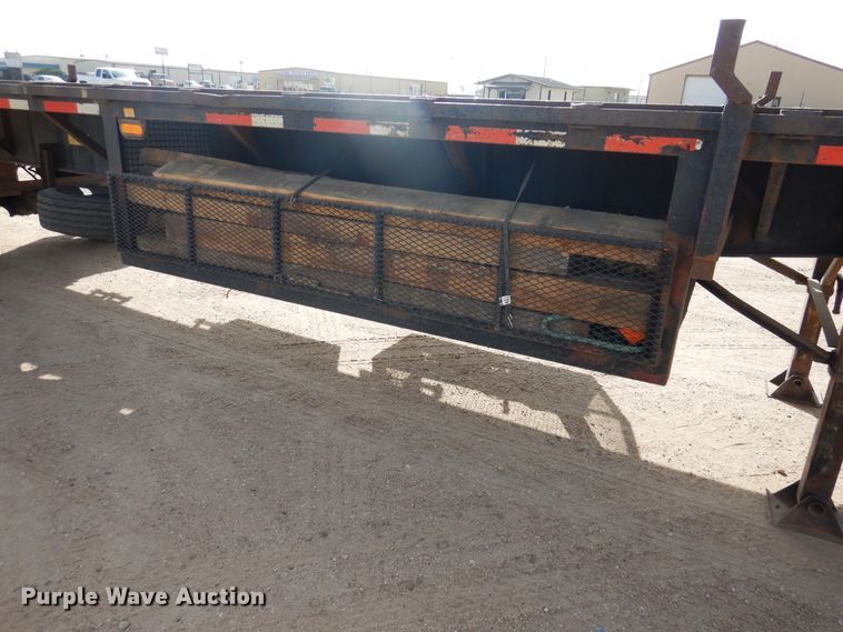 image for item DG8279 1994 Fontaine FTW-5-8048WSAW flatbed trailer