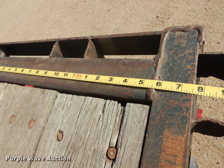 image for item DG8279 1994 Fontaine FTW-5-8048WSAW flatbed trailer