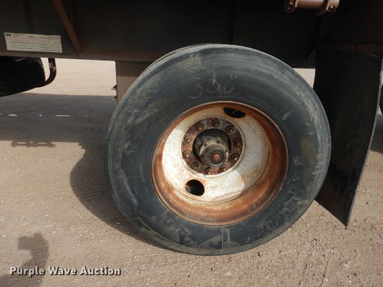 image for item DG8279 1994 Fontaine FTW-5-8048WSAW flatbed trailer