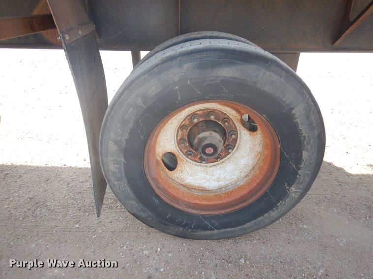 image for item DG8279 1994 Fontaine FTW-5-8048WSAW flatbed trailer