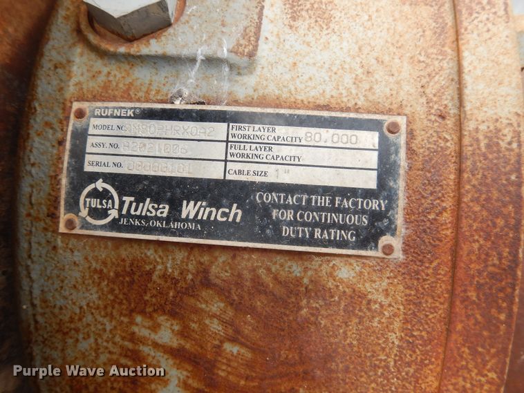 image for item DG8282 2008 Peterbilt 367  winch truck