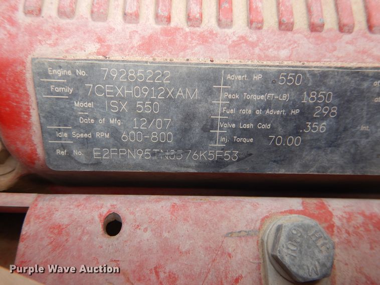 image for item DG8282 2008 Peterbilt 367  winch truck