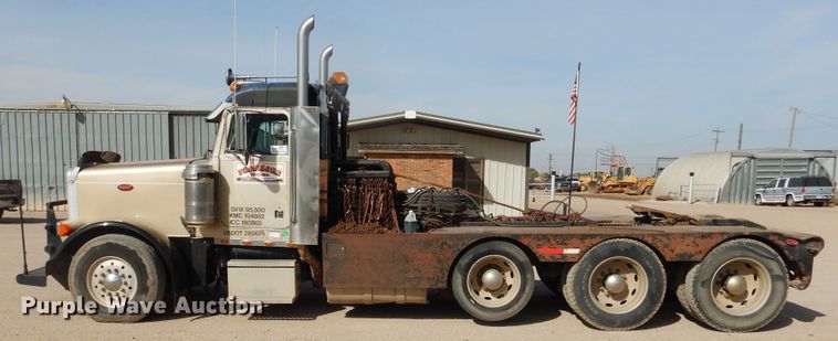 image for item DG8286 1999 Peterbilt 379  winch truck