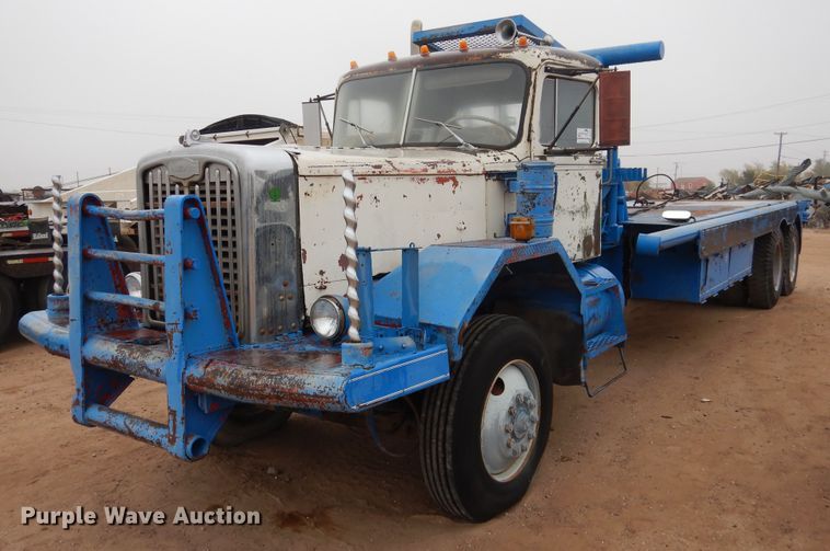 image for item DG8287 1968 Autocar winch truck