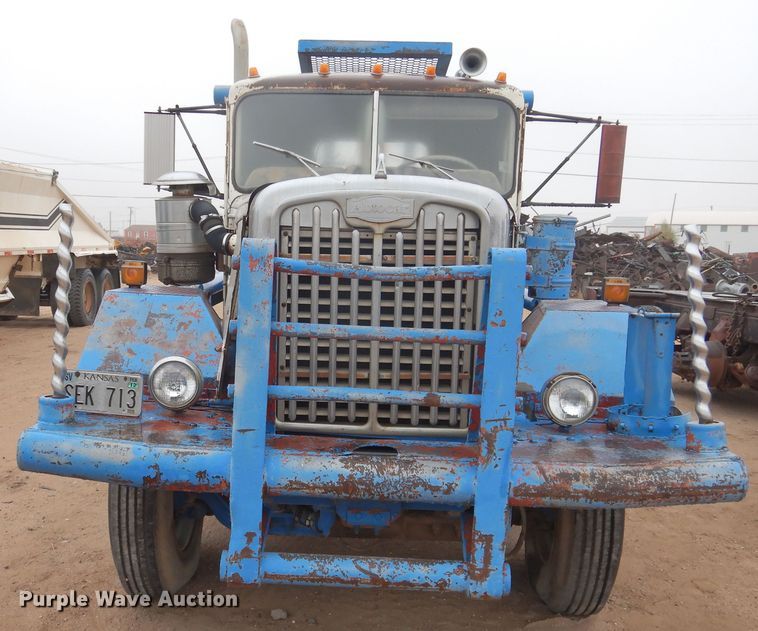 image for item DG8287 1968 Autocar winch truck