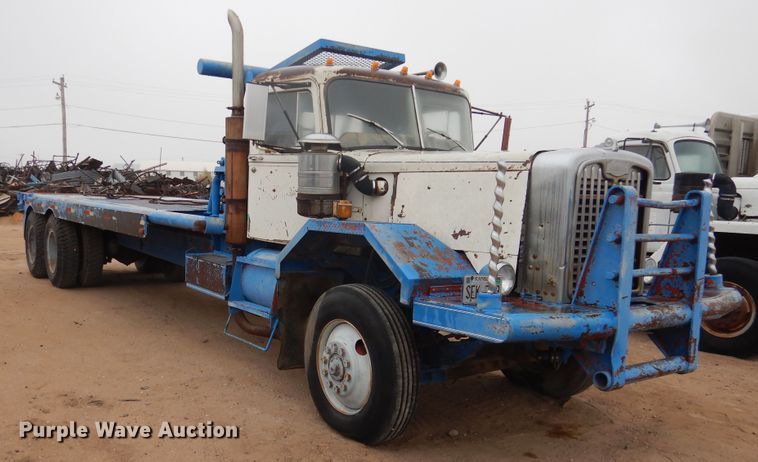 image for item DG8287 1968 Autocar winch truck